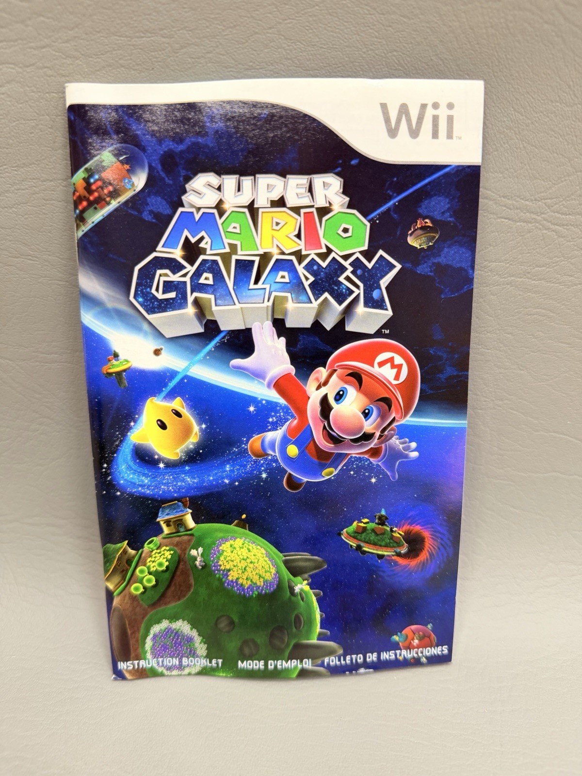Super Mario Galaxy Nintendo Wii Complete CIB – Top Quality + 1yr Warranty