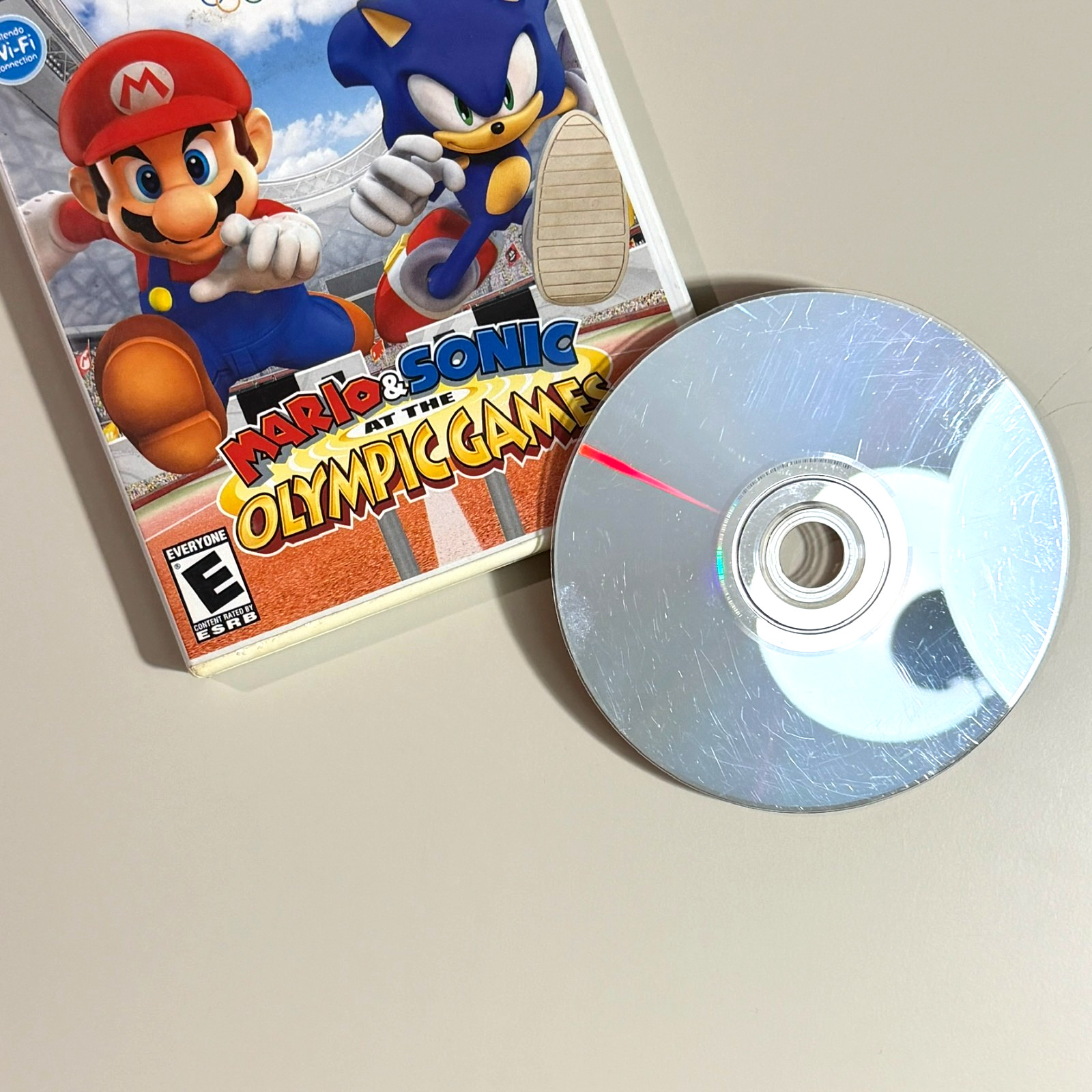 Bundle Mario and Sonic at the Olympic Games London 2012 Nintendo Wii CIB Tested