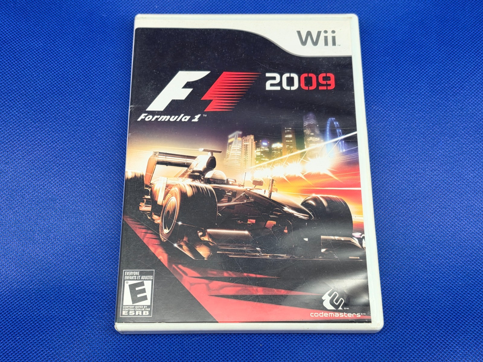 58: Wii – F1 Formula 1 2009 Nintendo Wii Rare Disc/Case – Tested/Working