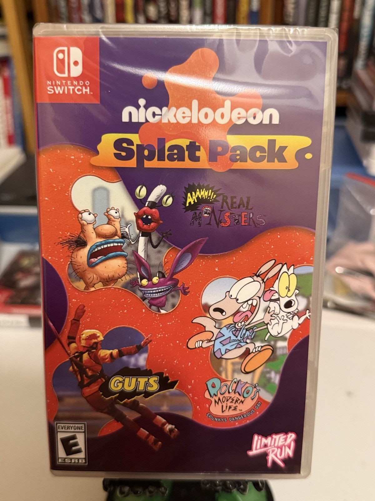 Nickelodeon Splat Pack Nintendo Switch Limited Run Games New Sealed