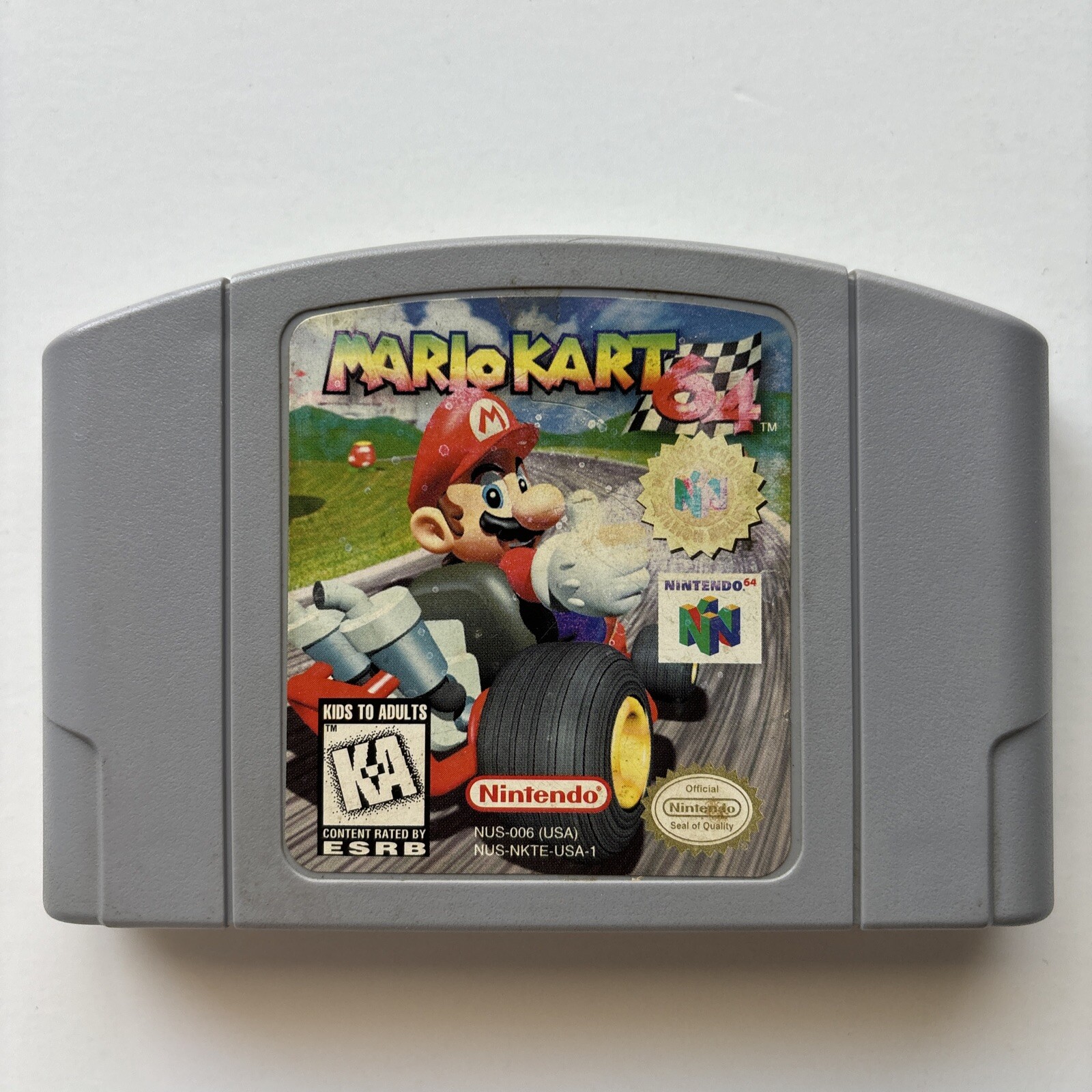 Mario Kart Nintendo 64 Authentic Cleaned Tested Retro N64 Racing Super Fun!