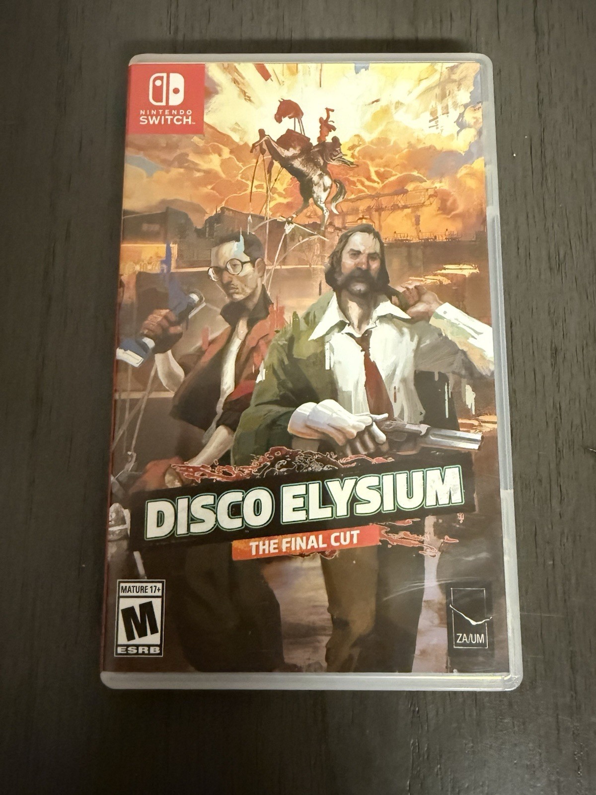Disco Elysium The Final Cut Nintendo Switch Game w/ Case & Insert Tested