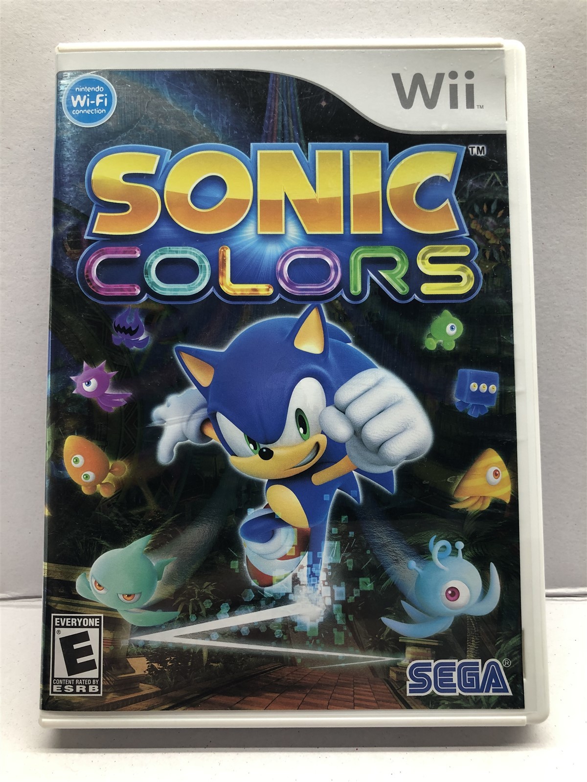 Sonic Colors (Nintendo Wii, 2010) – Complete w/ Manual – Tested Working