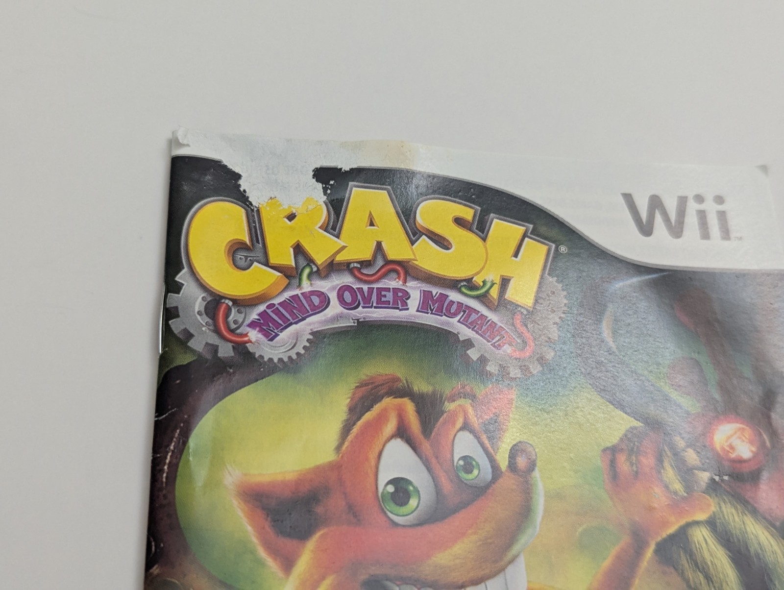 Crash: Mind Over Mutant (Nintendo Wii, 2008)