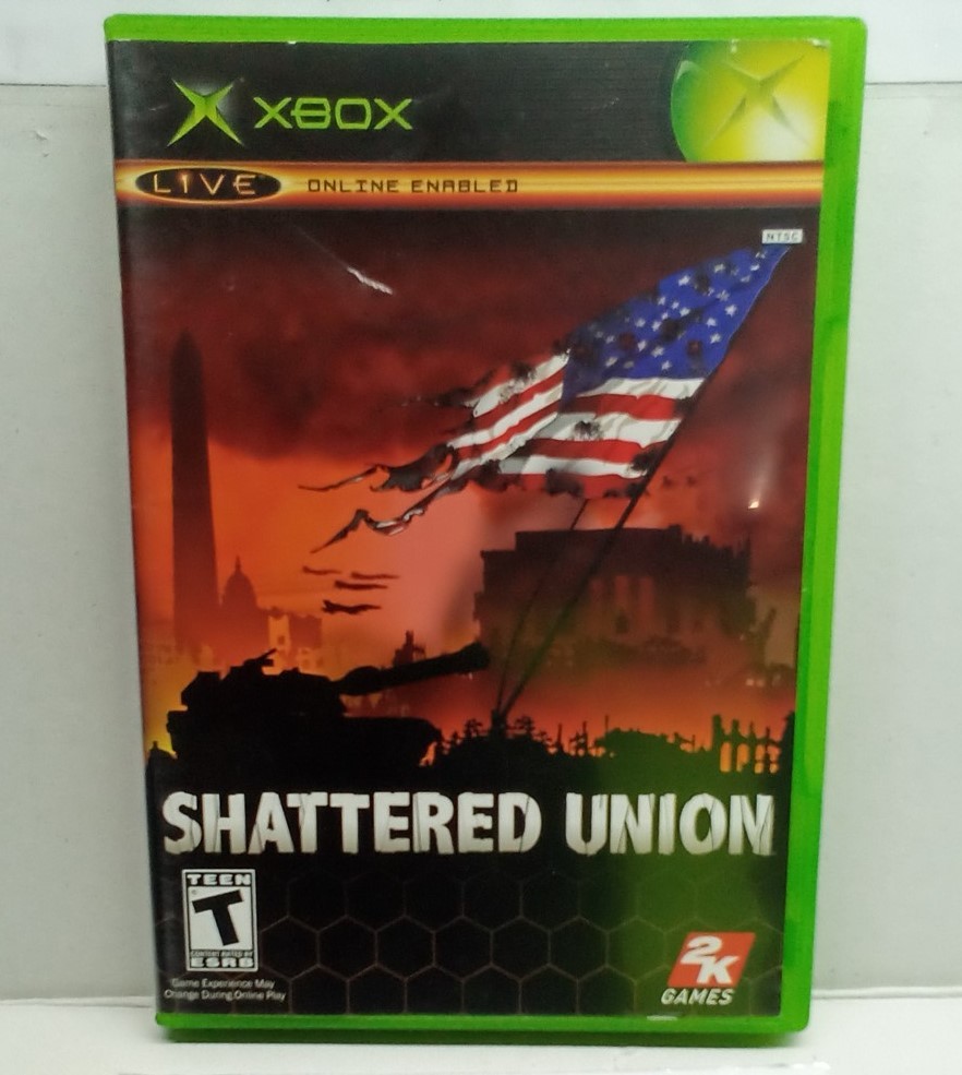Shattered Union (Xbox, 2005) Complete Tested Working – Free Ship