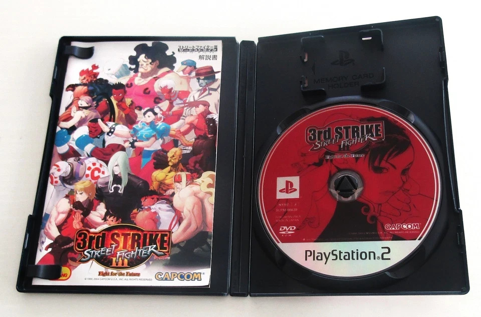 PS2 Capcom VS. SNK Millionaire FIghting 2001 Street FIghter 3rd Strike Capcom