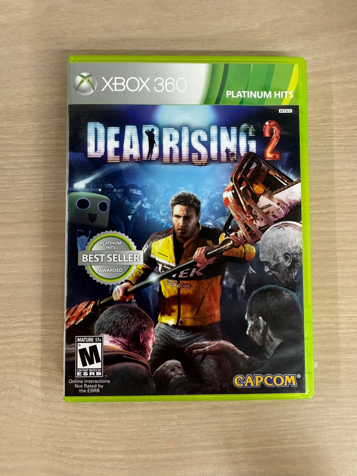 Dead Rising 2 Platinum Hits Xbox 360 Video Game Zombie Survival Horror Co-op
