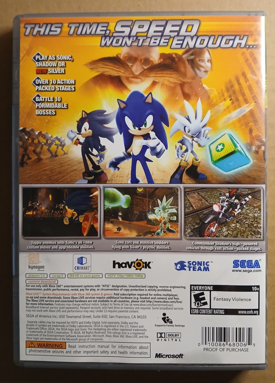 Sonic the Hedgehog (XBOX Live)