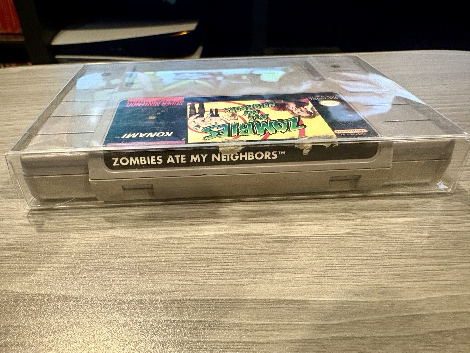 Zombies Ate My Neighbors SNES Cartridge Authentic And Tesed