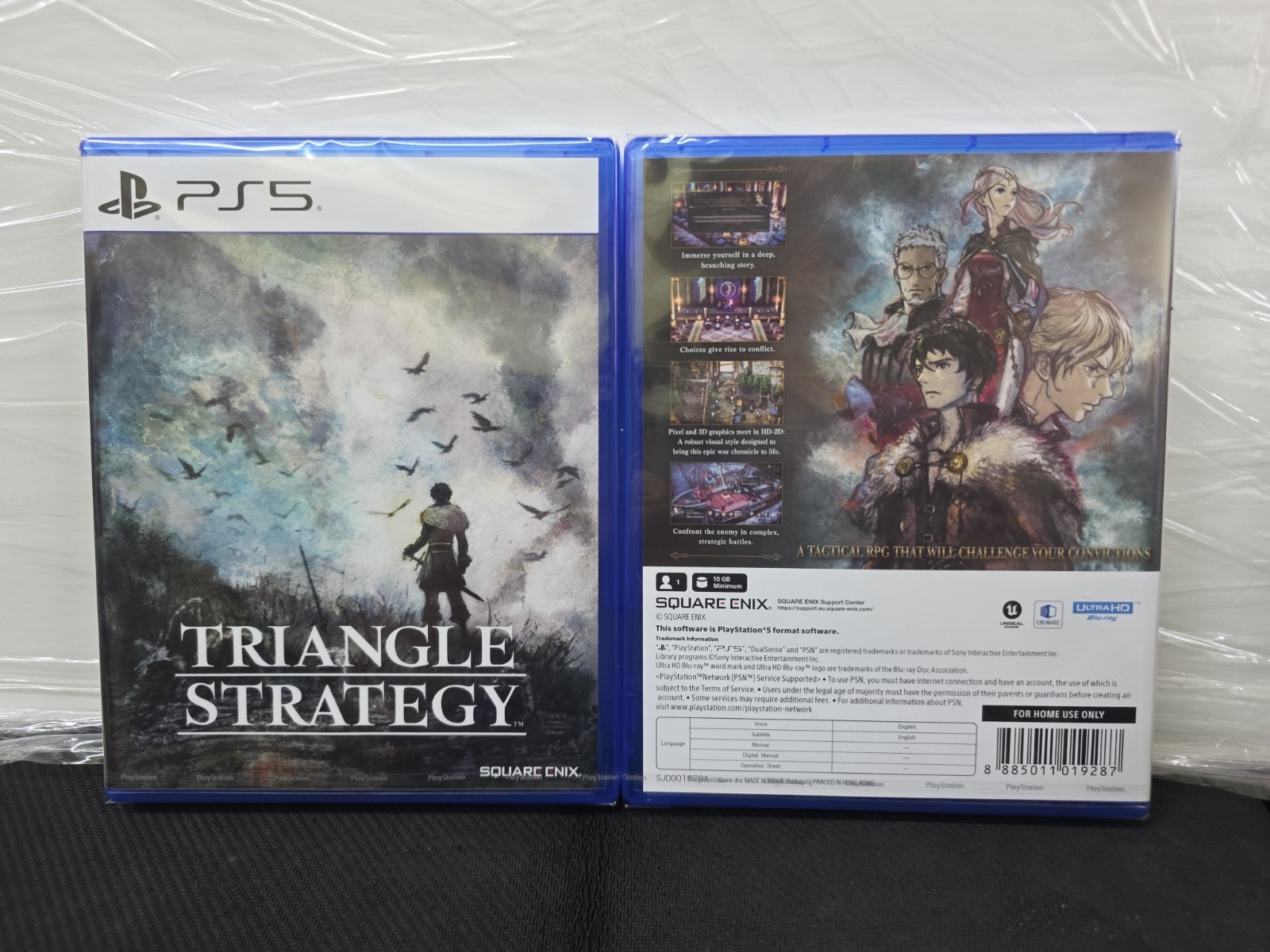 (ASIA ENGLISH VERSION) PS5 Triangle Strategy (Brand New)
