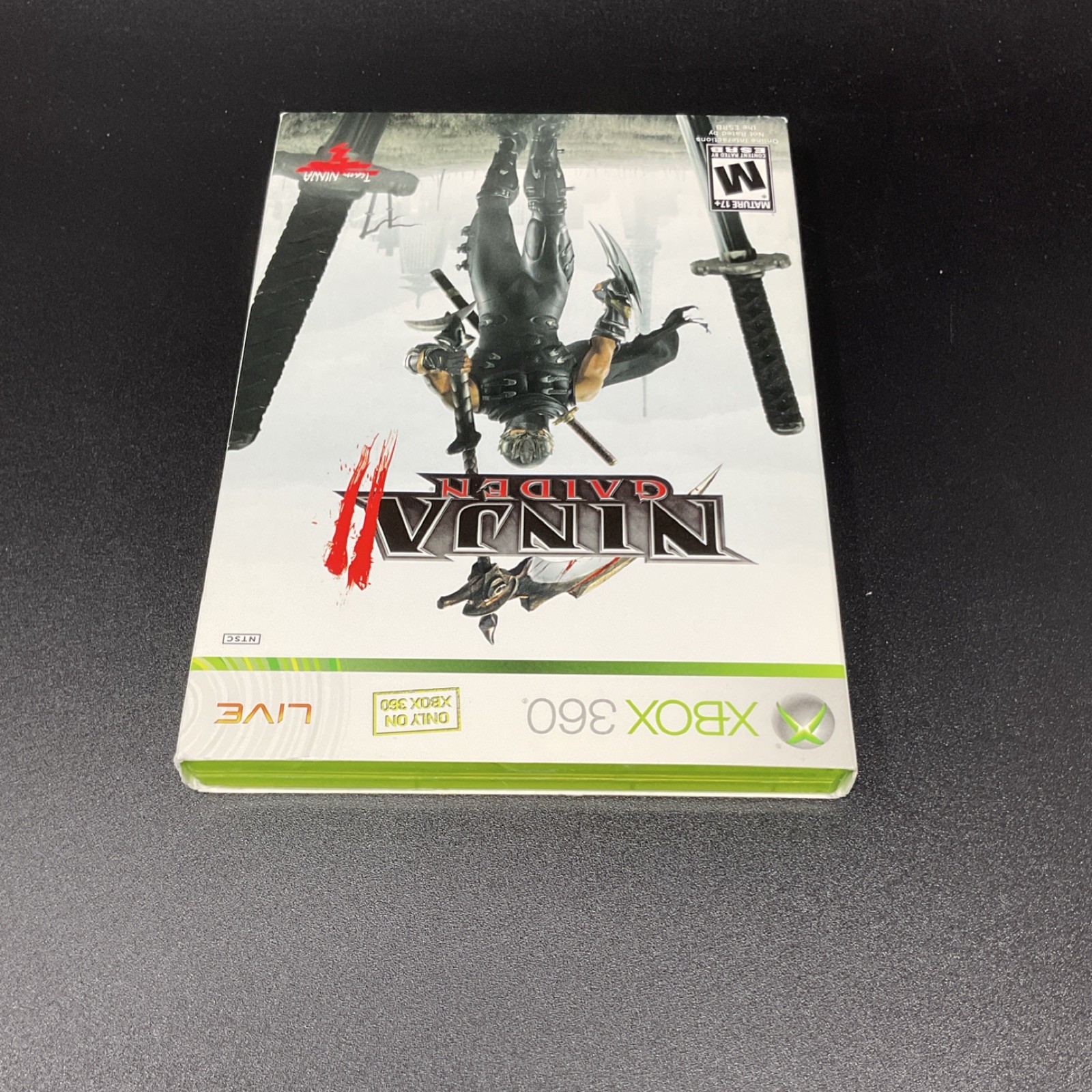 Ninja Gaiden II Xbox 360 Tecmo 2008 Complete w/ Manual CIB Martial Arts Action