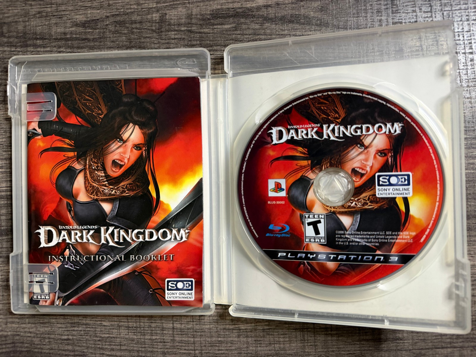 Untold Legends: Dark Kingdom – Sony Playstation 3 PS3 – Acceptable Condition