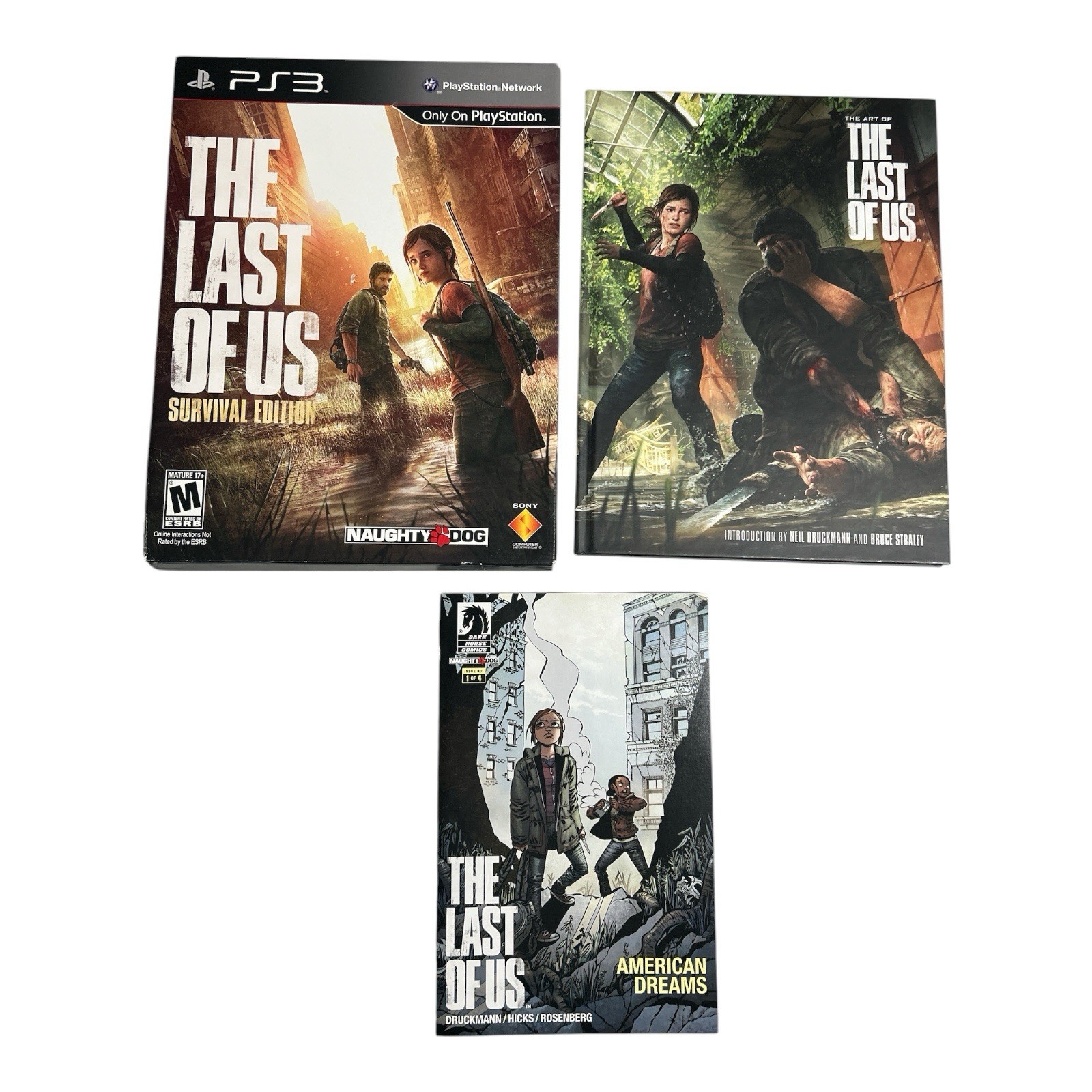 The Last of Us Survival Edition (PlayStation 3, 2013) PS3 Open Box – NO GAME