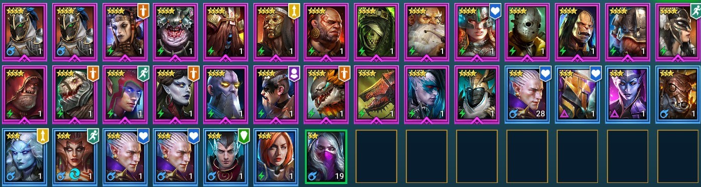 Raid Shadow Legends | Starter Mythical – Siegfrund : 93k energy / 25 Legendary