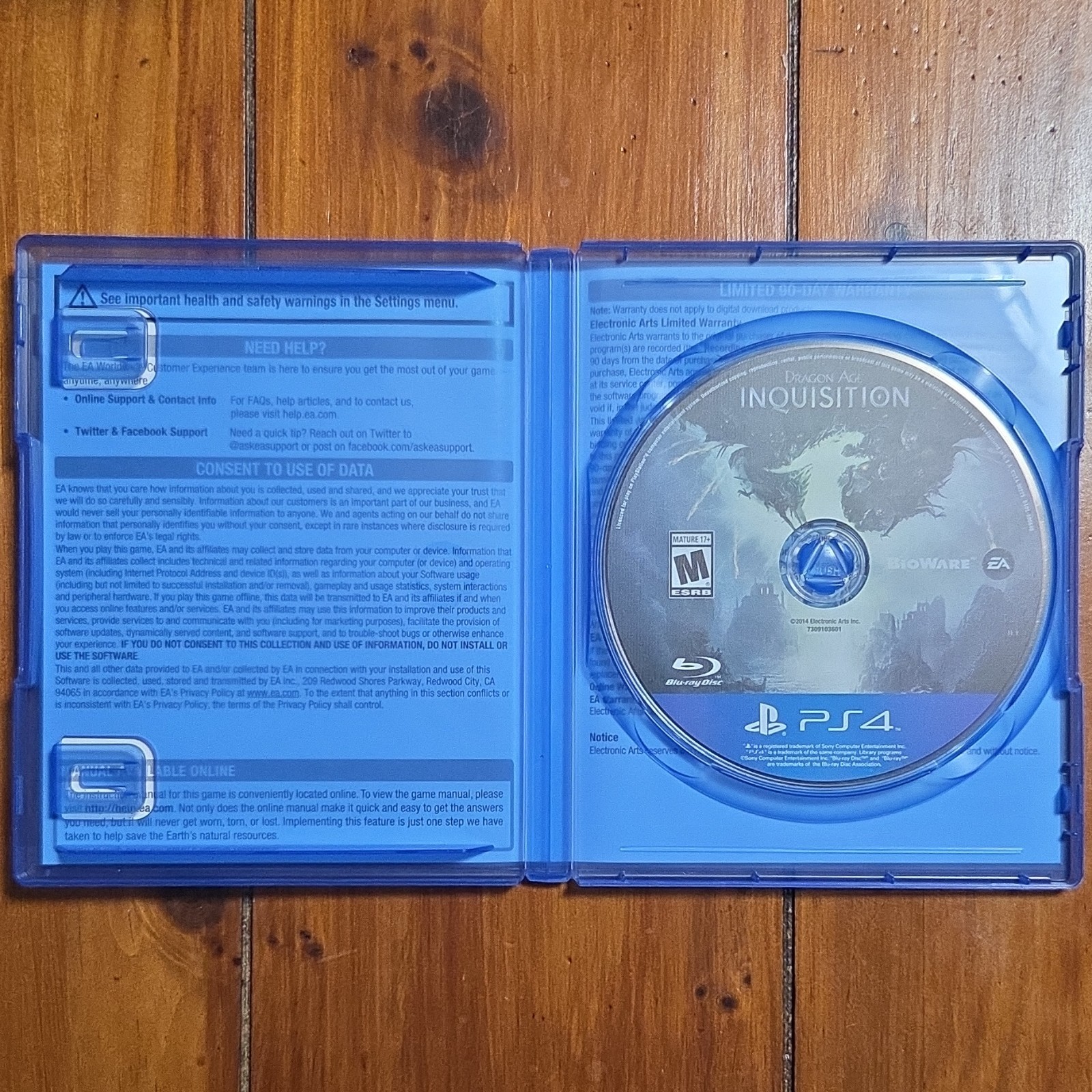 Electronic Arts Dragon Age: Inquisition Multiplayer PS4 M-Mature NTSC-U/C