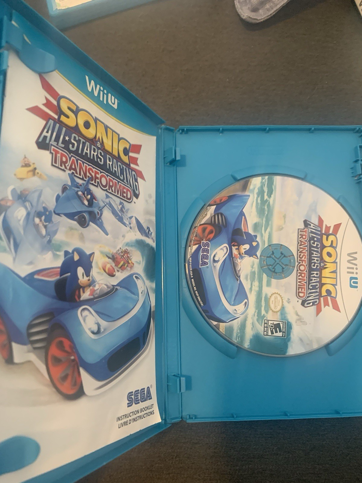 Sonic & All-Stars Racing Transformed Bonus Edition (Nintendo Wii U) Complete CIB