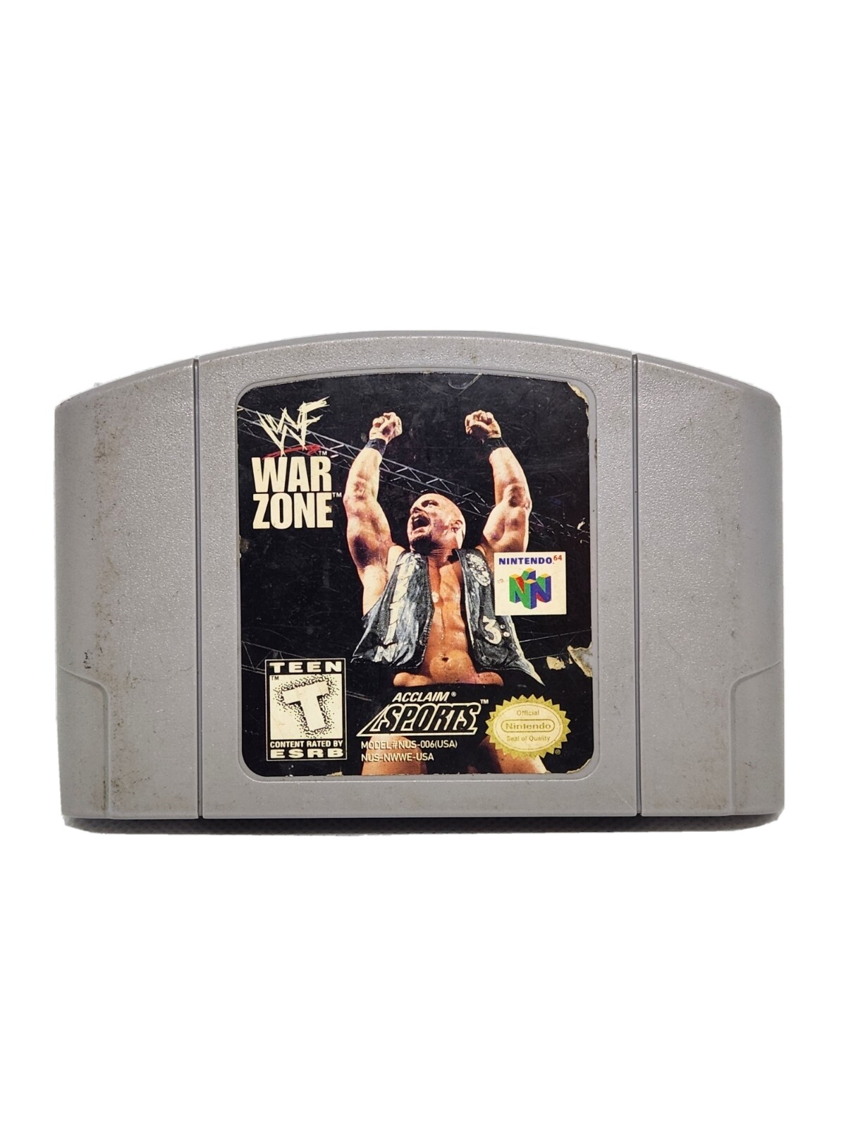WF War Zone (Nintendo 64, N64, 1998) AUTHENTIC & TESTED