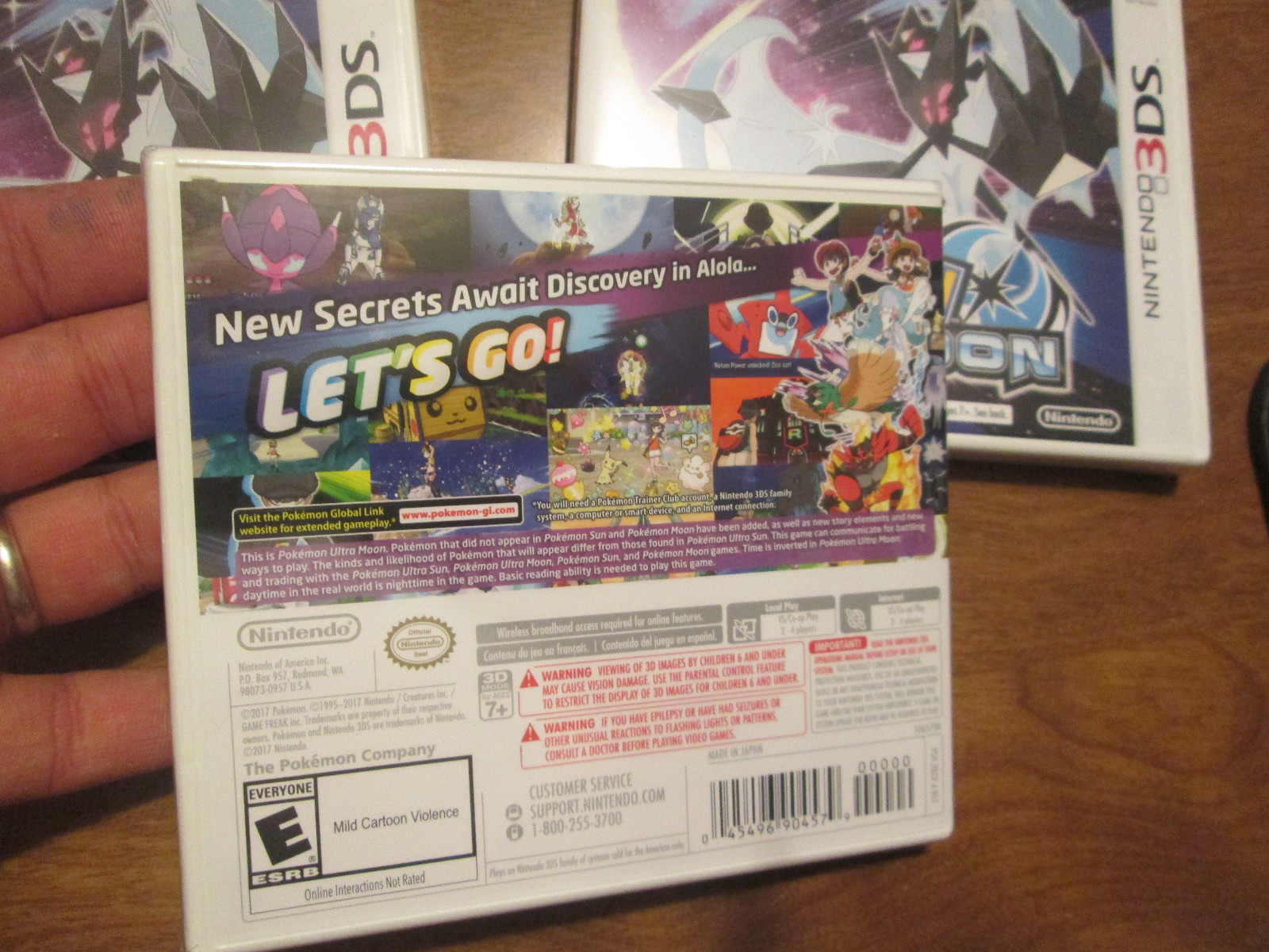 Pokémon Ultra Moon Nintendo 3DS GAME POKEMON AUTHENTIC BRAND NEW FACTORY SEALED