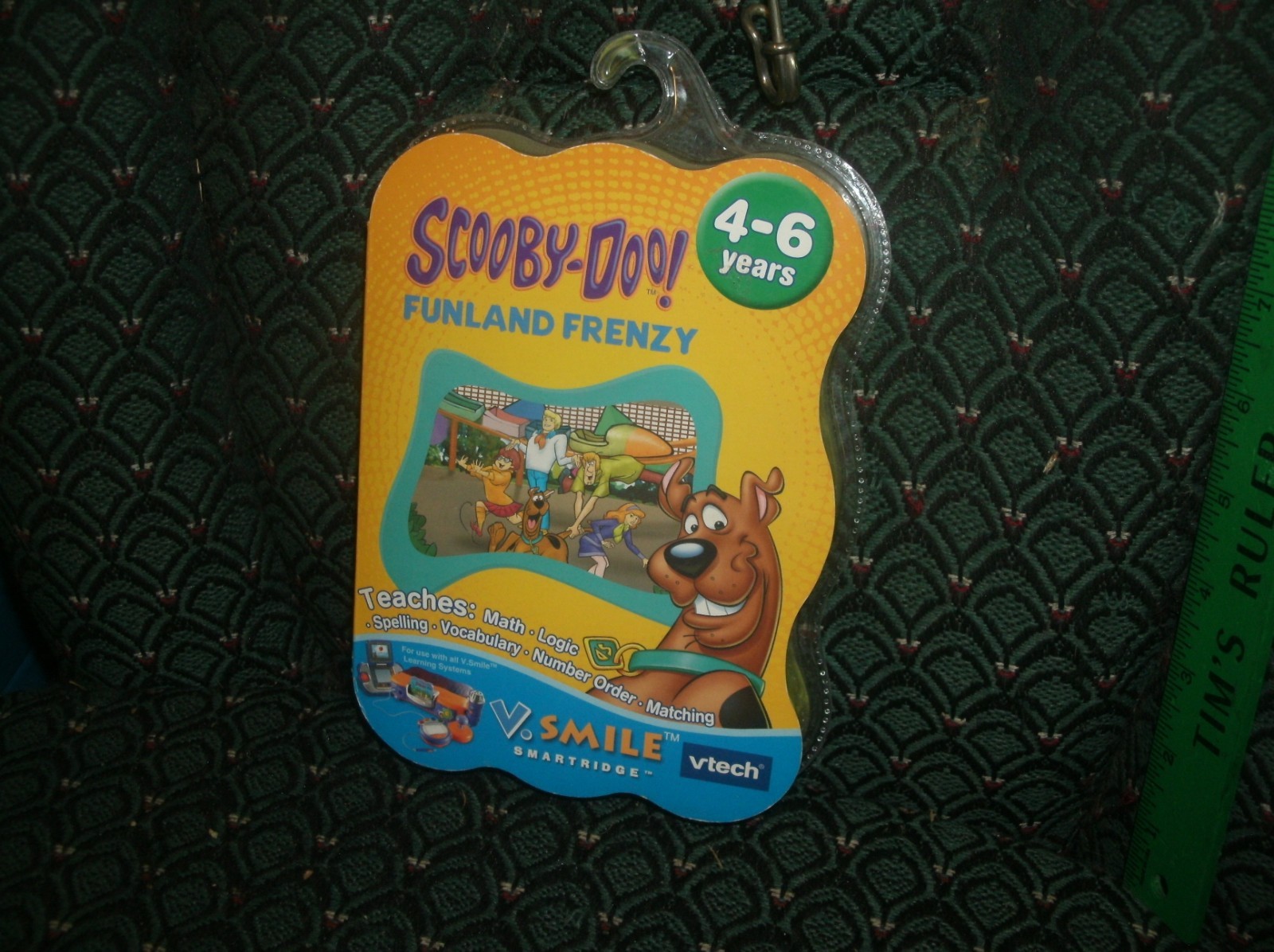 SCOOBY-DOO * V.SMILE * VTECH * Smartridge * Funland Frenzy * NEW * 4-6 years