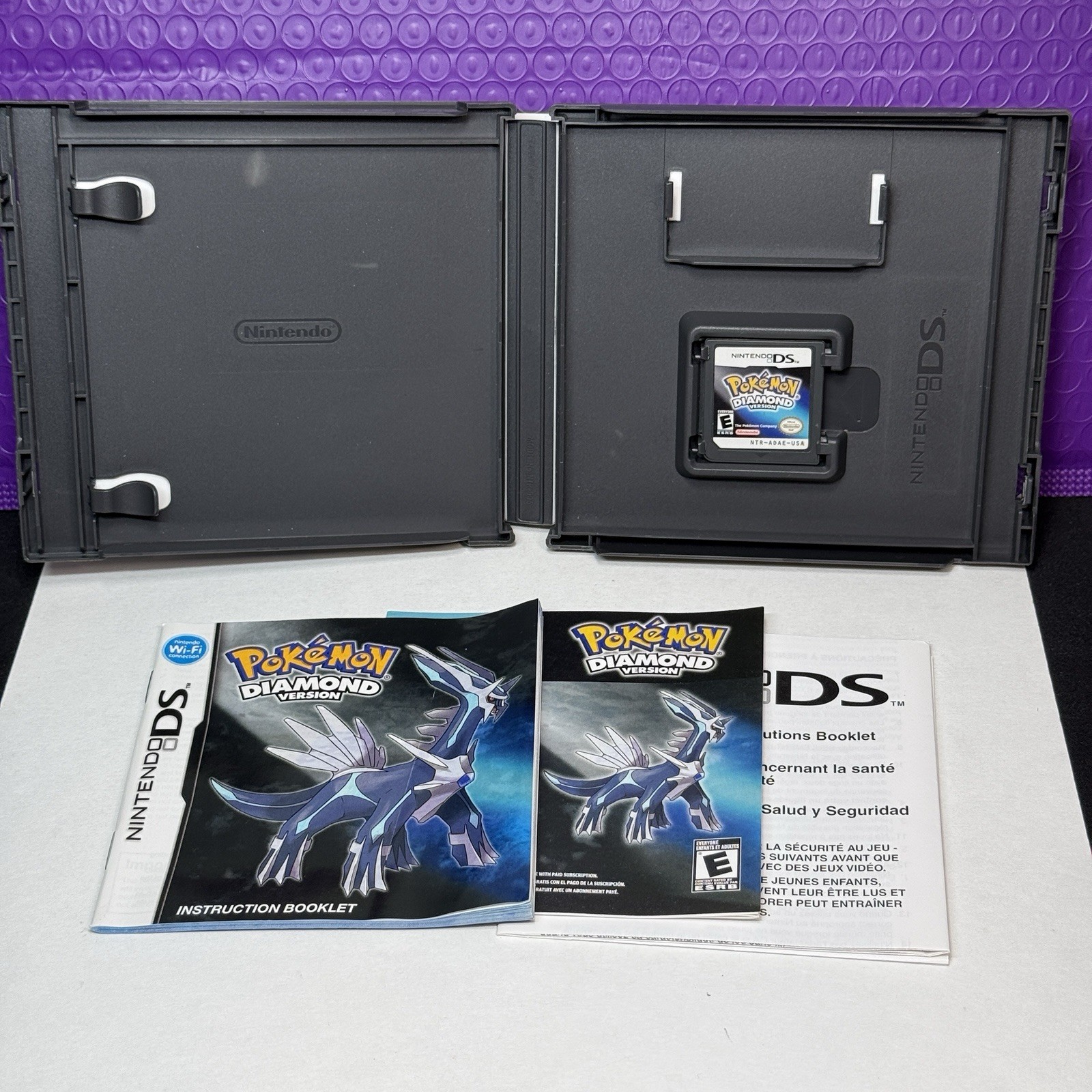 Pokemon Diamond Version Authentic [Nintendo DS] Game Case & Manual