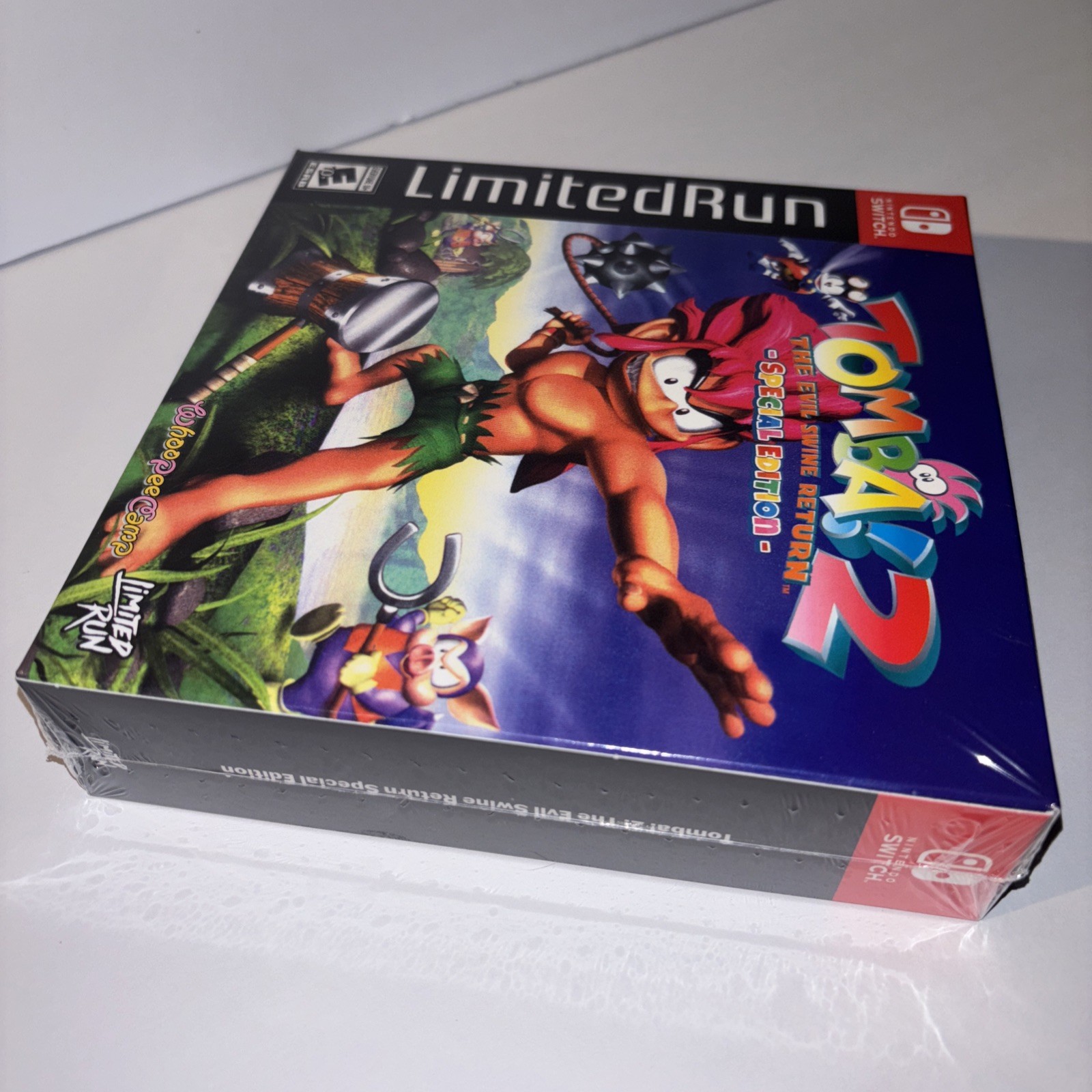 TOMBA 2 CLASSIC COLLECTORS EDITION LIMITED RUN GAME THE EVIL SWINE RETURNS ESRB!