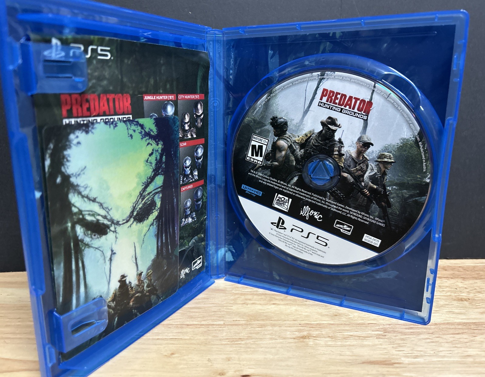 Predator Hunting Grounds – Sony PlayStation 5. PS5. Complete With Insert/Card