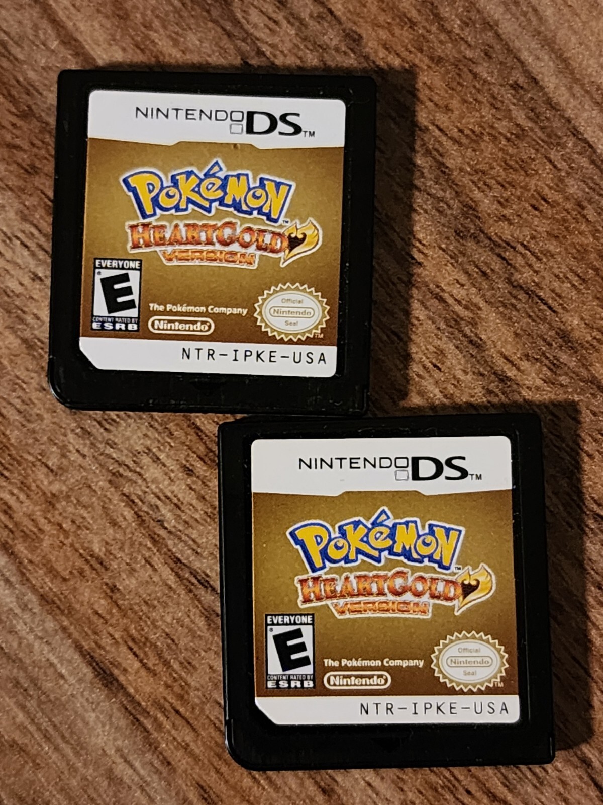 Authentic Nintendo DS Pokemon HeartGold 493 Shiny Pokemon No BOX CIB *pics*