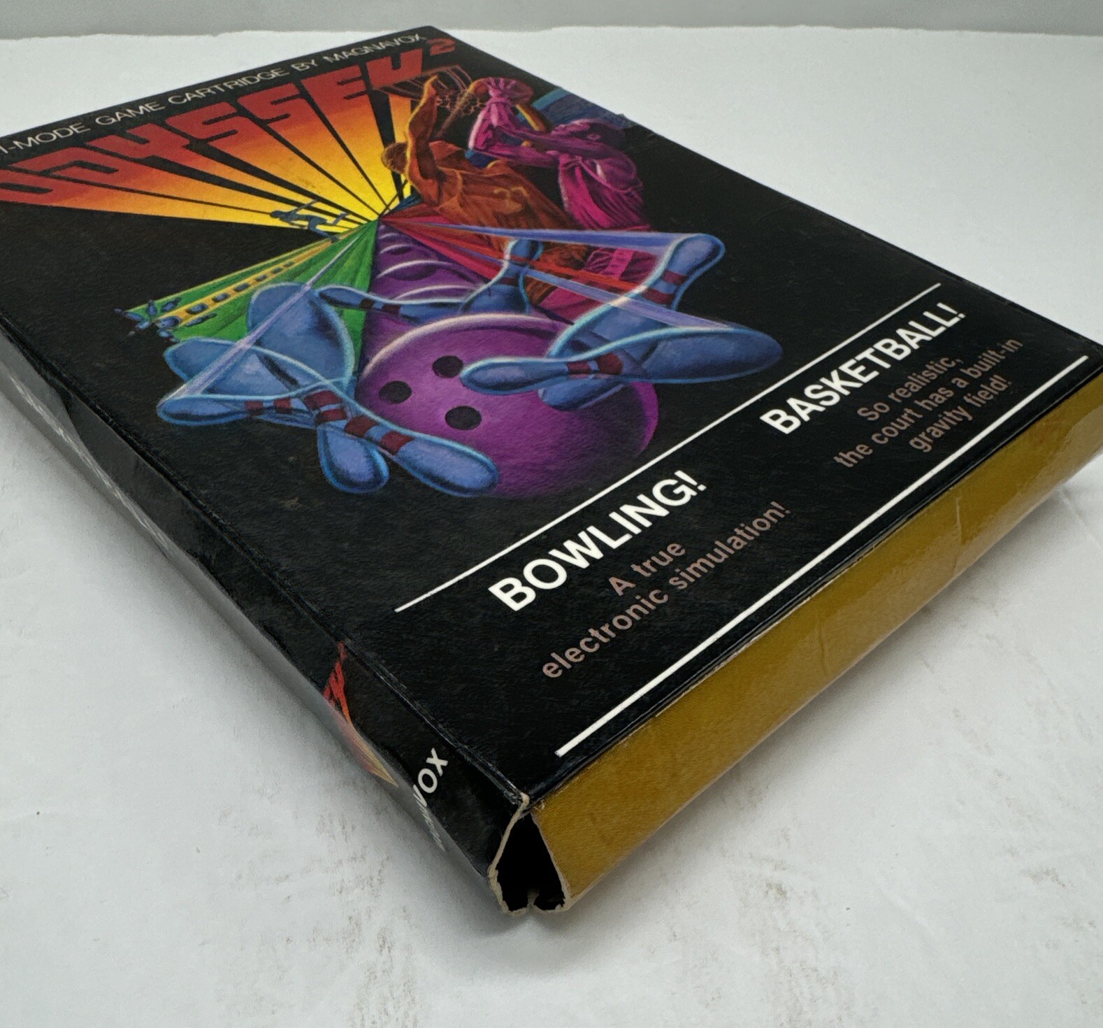 Magnovox Odyssey 2 Bowling & Basketball Game in original box w/ instructions