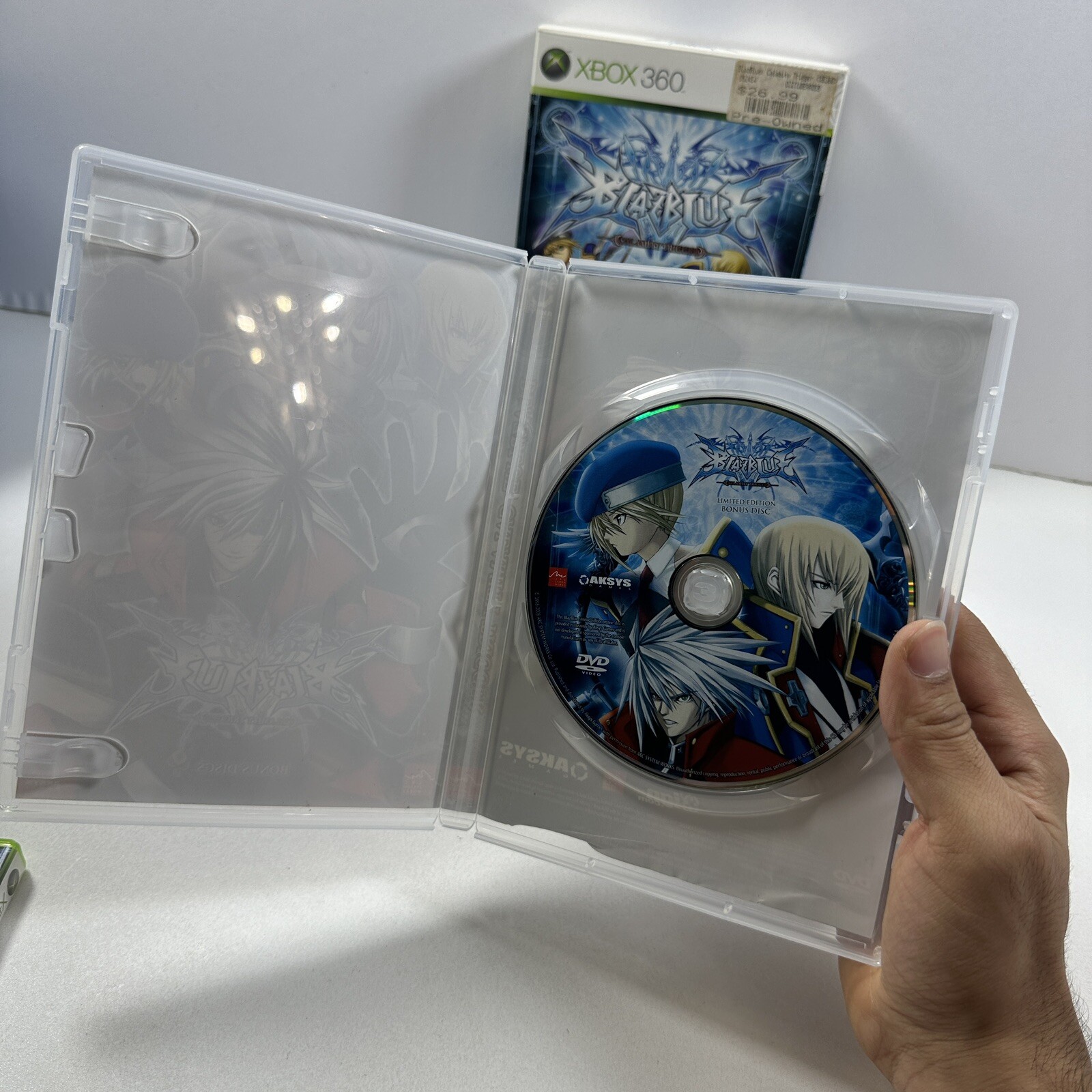 BlazBlue Calamity Trigger Limited Edition Microsoft Xbox 360 Video Game Complete