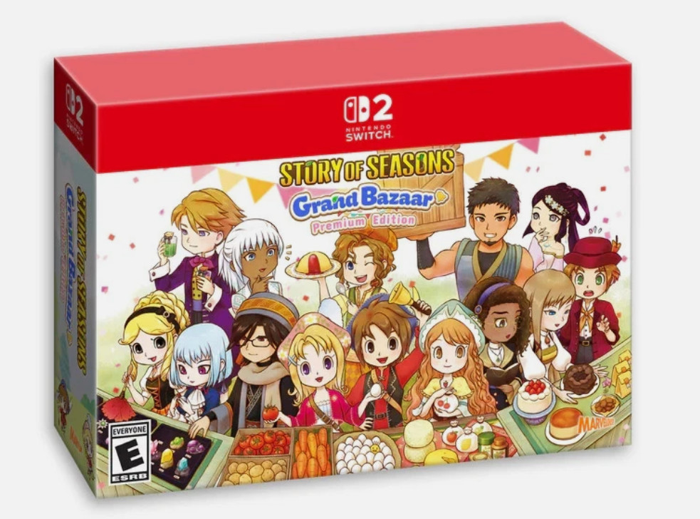 Story of Seasons Grand Bazaar Premium Edition – Nintendo Switch 2 – New