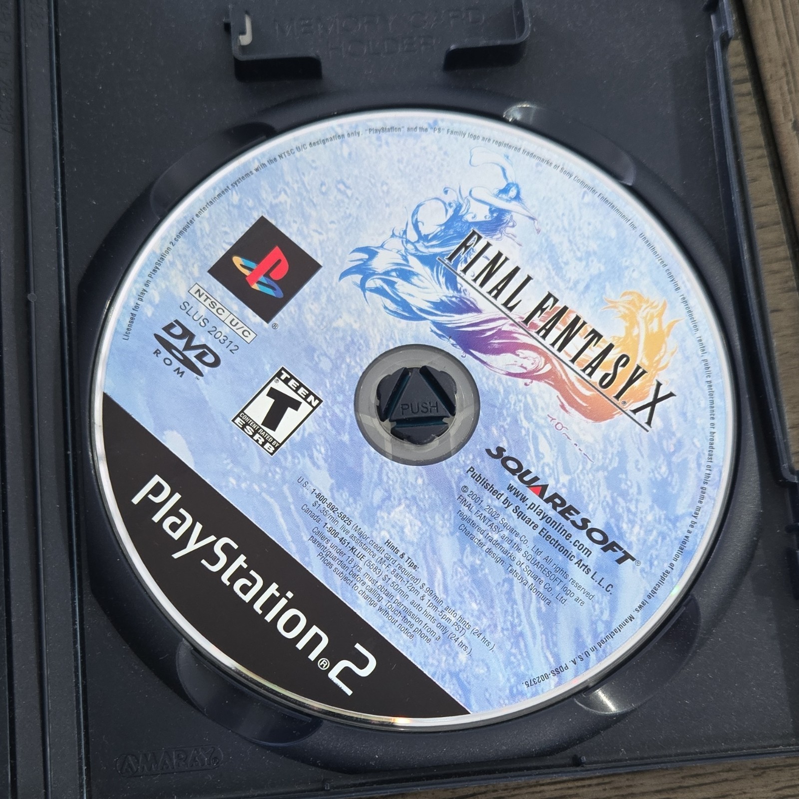 Squaresoft Final Fantasy X PlayStation 2 Role Playing T-Teen Voices 3D