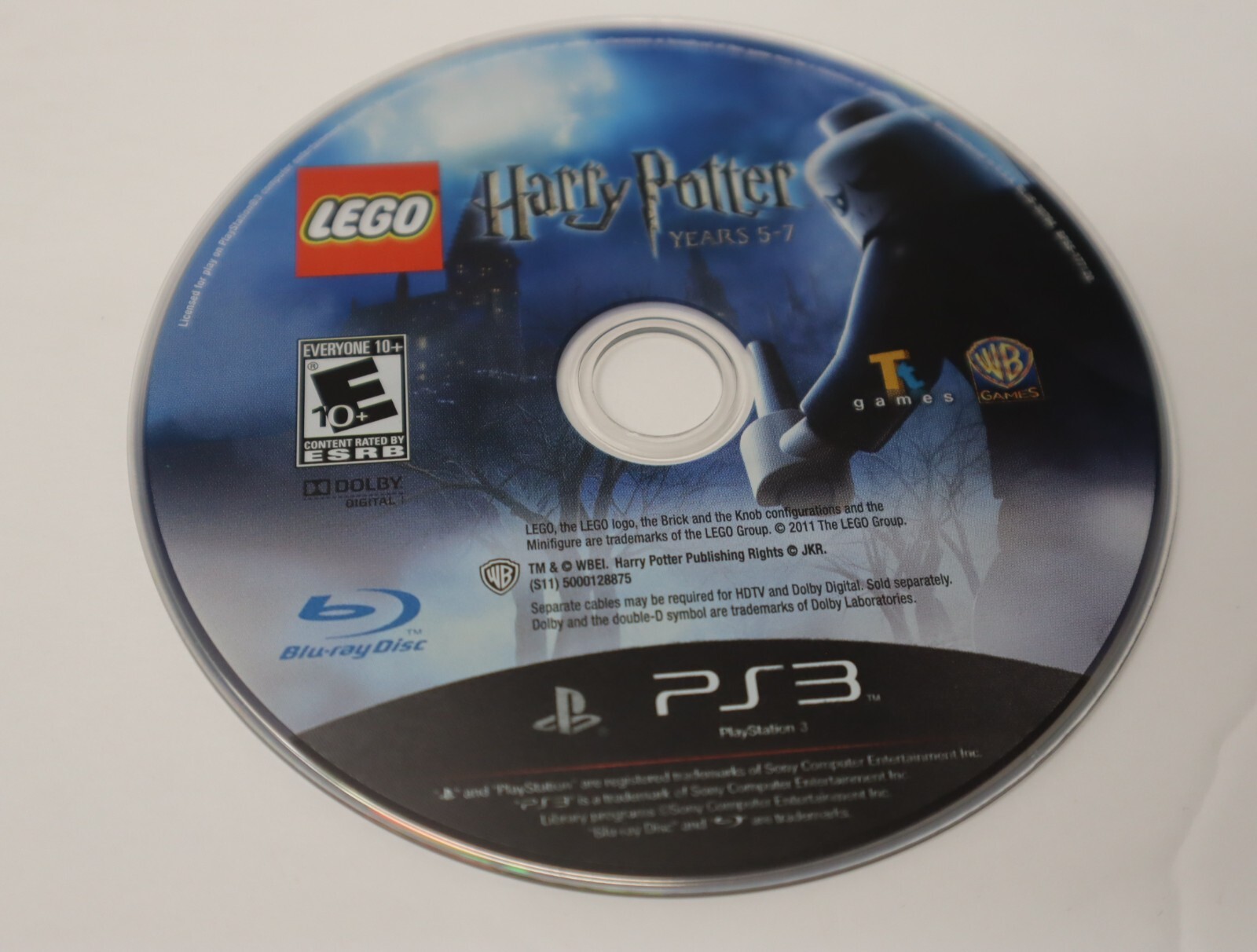 Lego Harry Potter – Years 5-7 (PS3, 2011) Disc Only