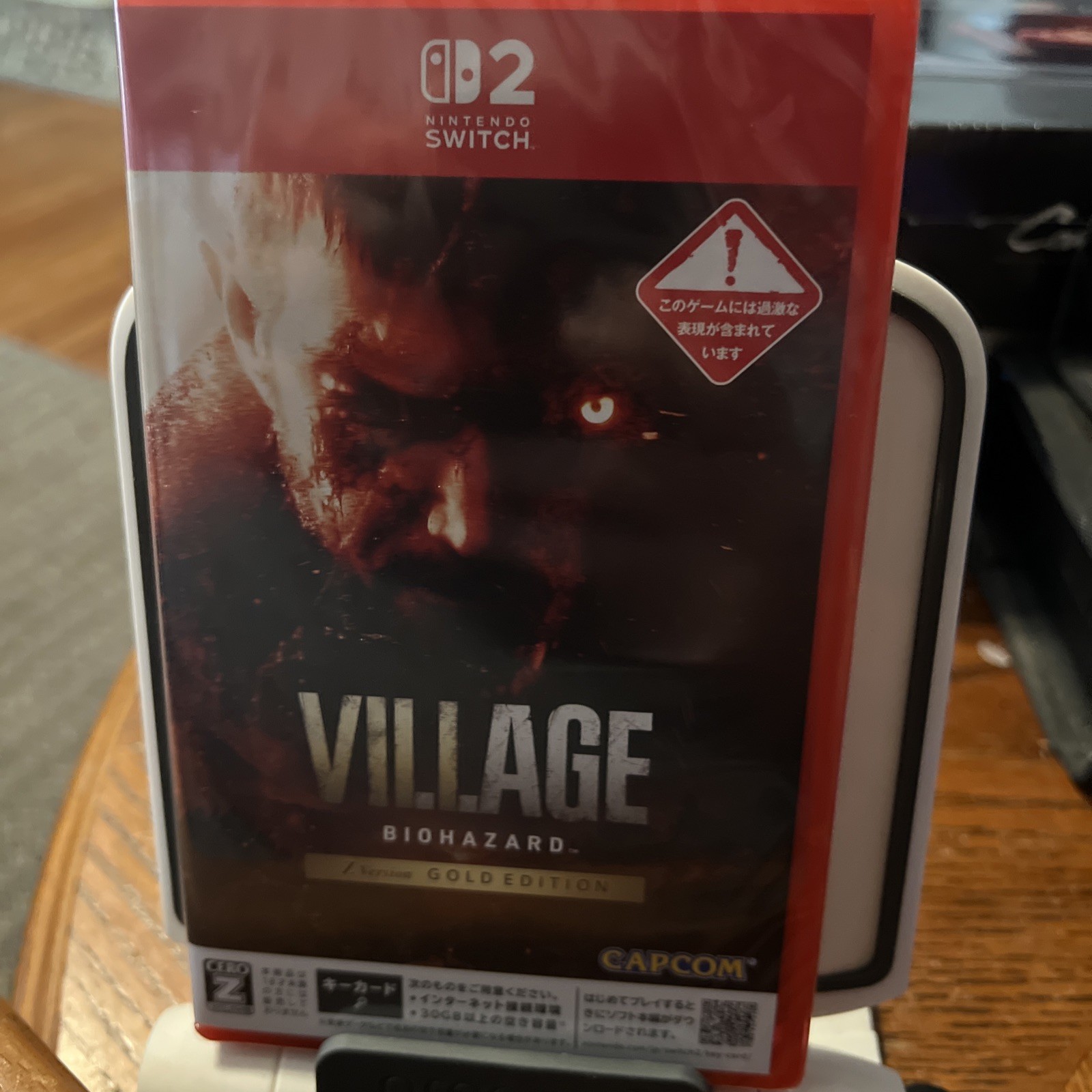 Biohazard Village Z Version Gold Edition (Resident Evil) (Jp) (Game-Key Card)