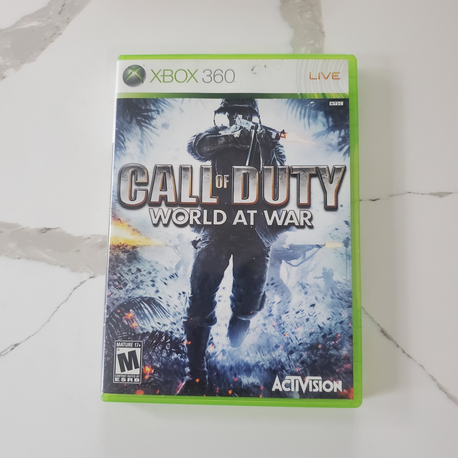 Call of Duty: World At War Xbox 360 No Manual *TESTED WORKING*