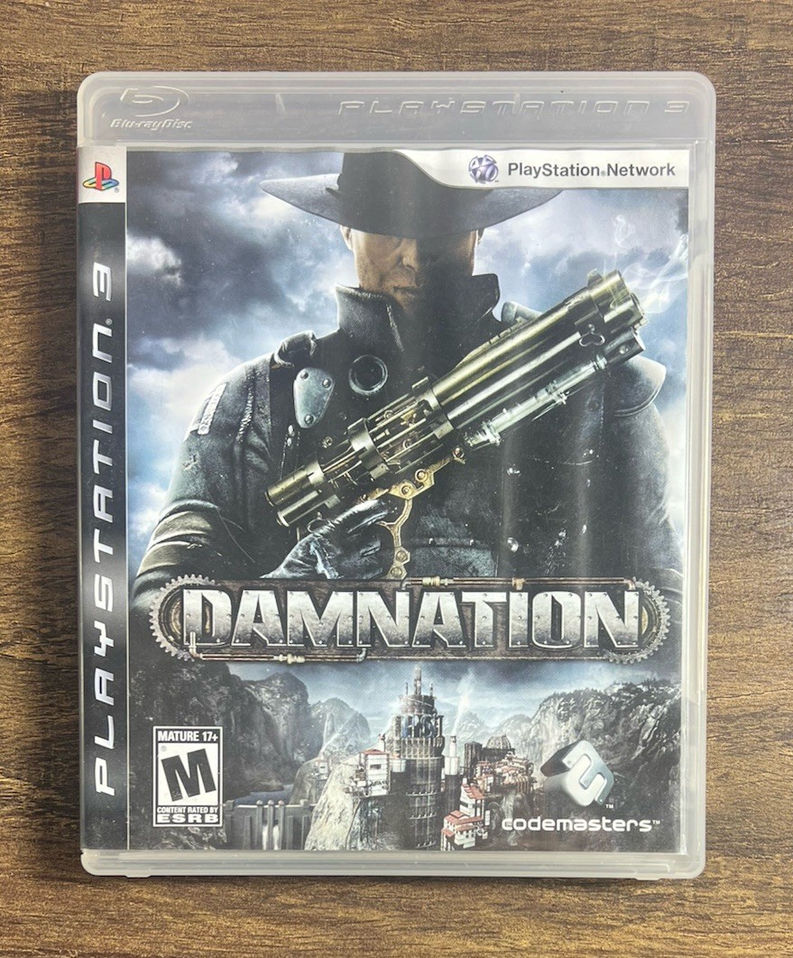 Damnation (Sony PlayStation 3, 2009) Tested And Working
