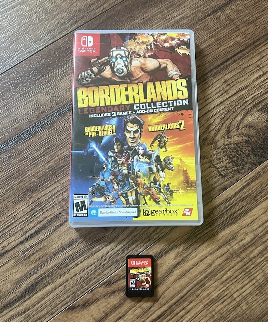 Borderlands Game Of The Year Edition Nintendo Switch (2020) With Case