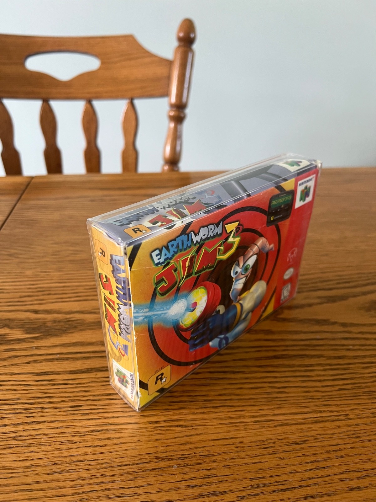 Nintendo 64 N64 Authentic Earthworm Jim 3D CIB