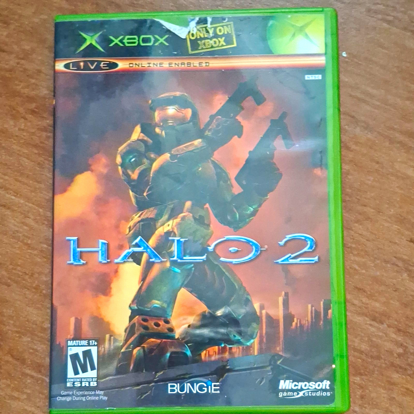 Halo 2 Microsoft Xbox Online Multiplayer Shooter M-Mature NTSC-U/C 2004