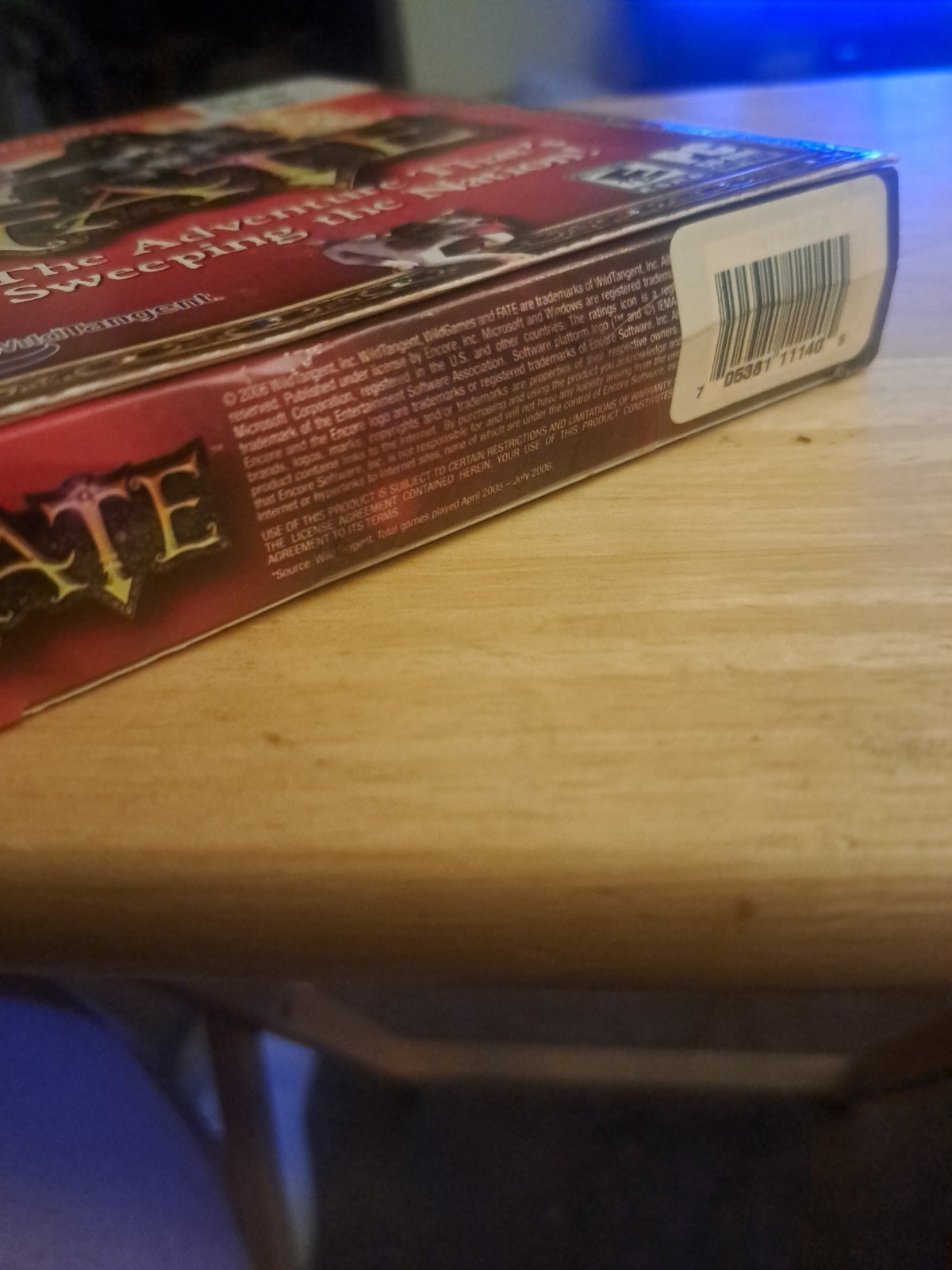 Fate (PC, 2006) Character Based Fantasy Game, Encore & Wild Tangent Excellent