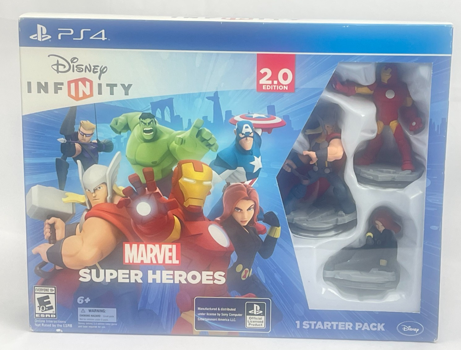 NEW Disney Infinity 2.0 Marvel Super Heroes Starter Pack PS4 PlayStation 4