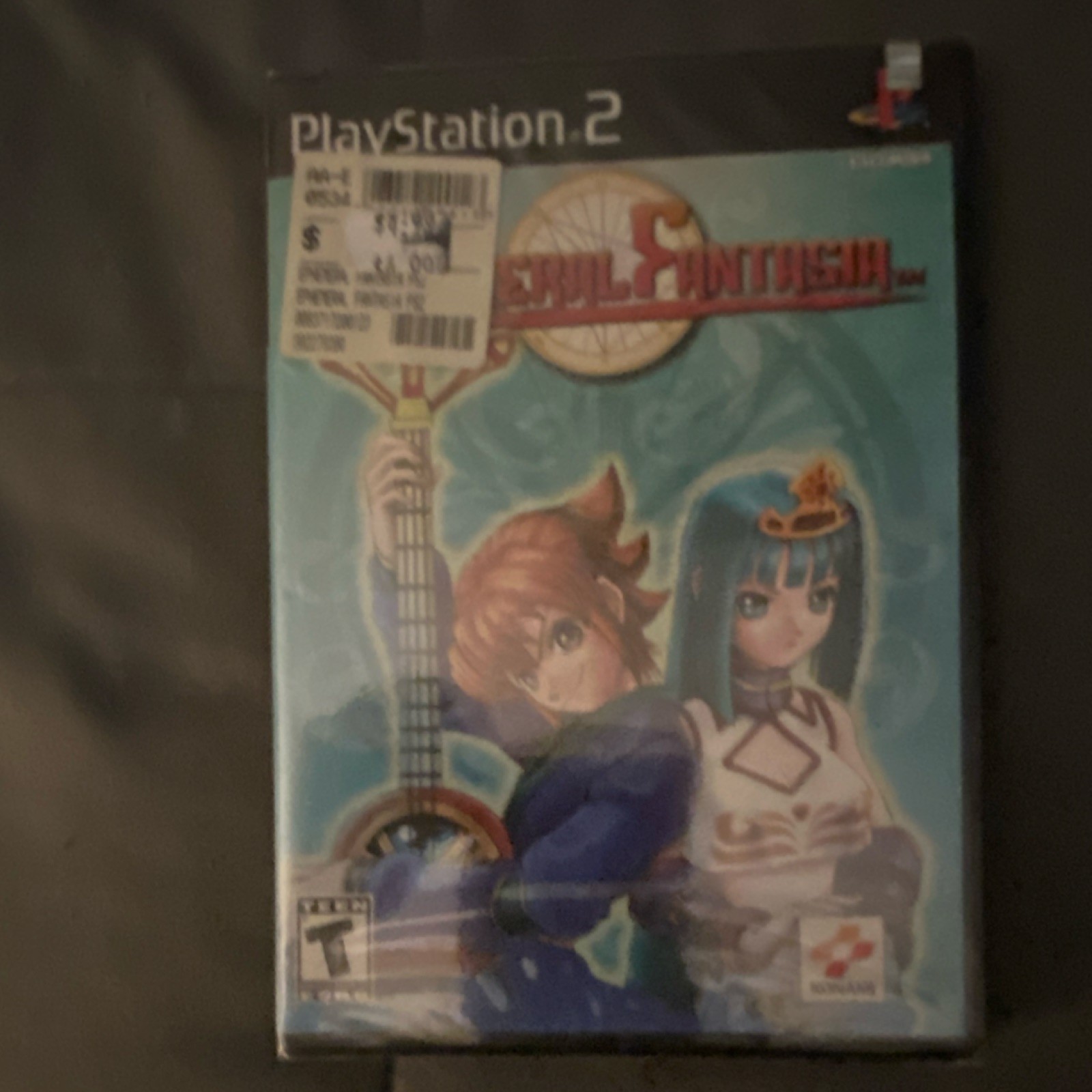 Konami Ephemeral Fantasia PlayStation 2 Role Playing NTSC Manual Included 2001