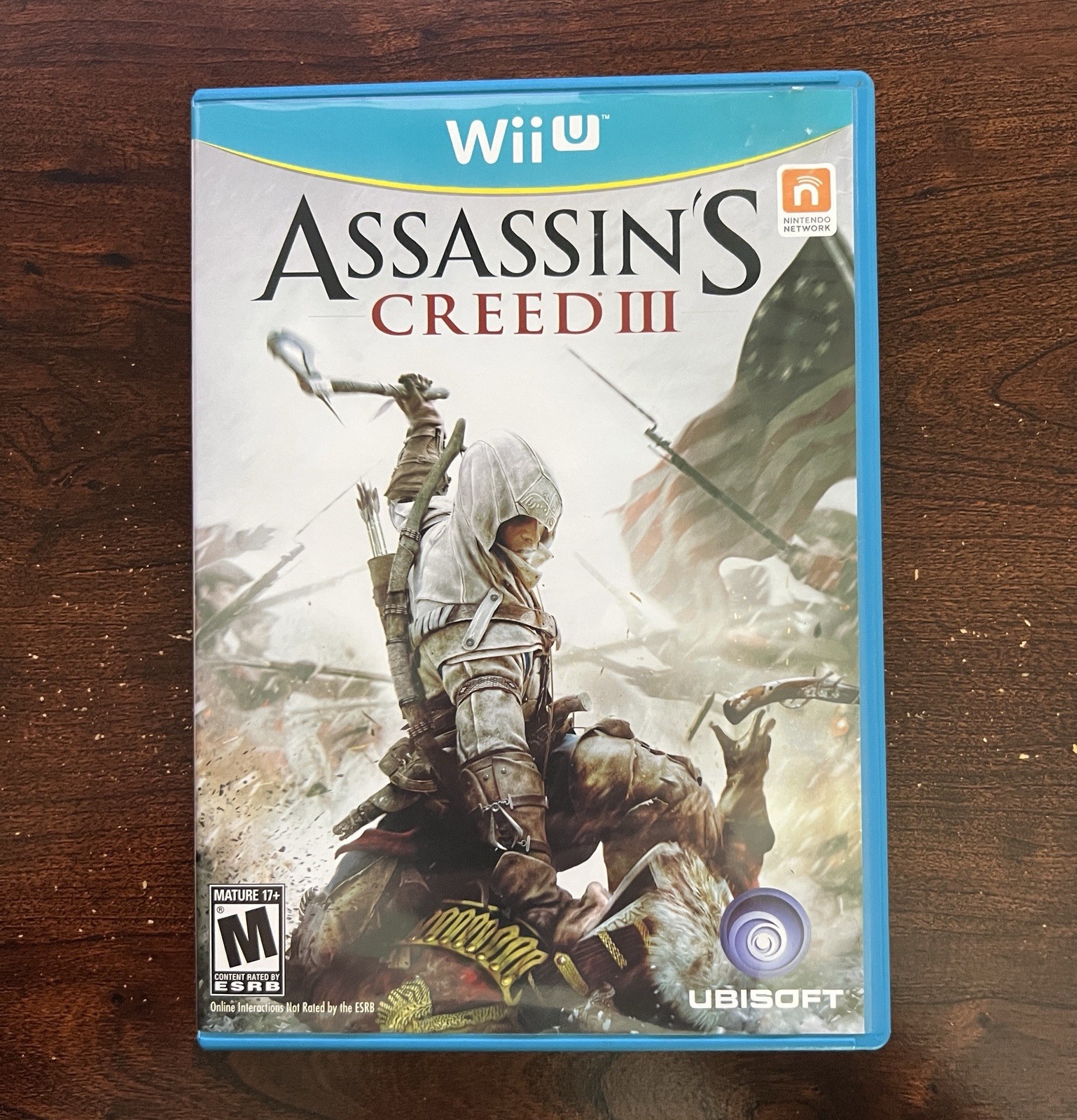 Assassin’s Creed III 3 (Nintendo Wii U, 2012) COMPLETE CIB