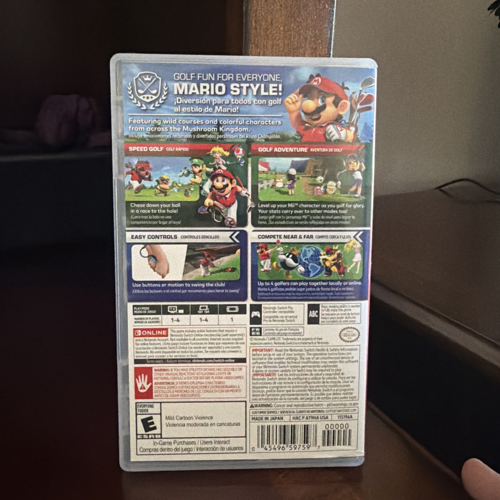 Mario Golf: Super Rush For Nintendo Switch