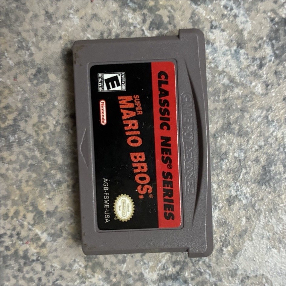 Nintendo Super Mario Bros. Classic NES Series GBA Game (E) NTSC-U/C 2004