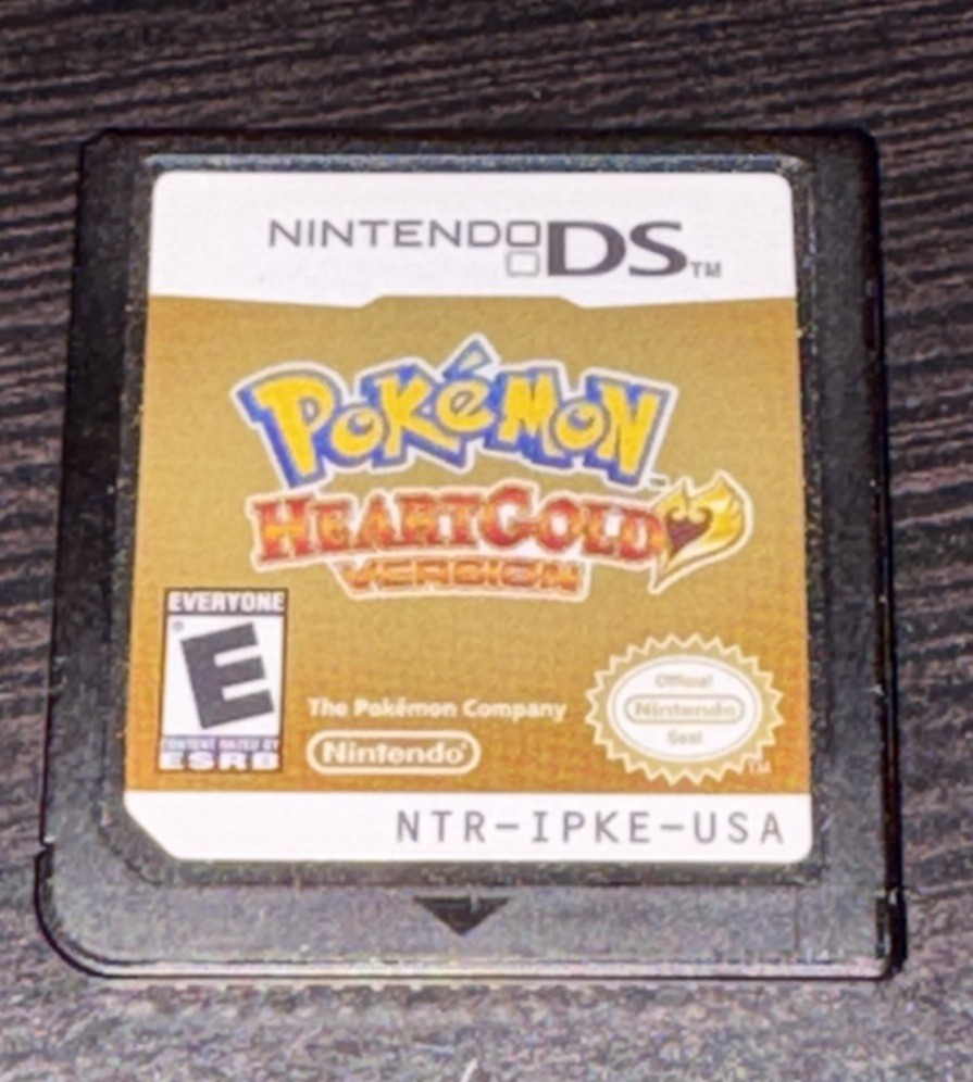 Pokémon HeartGold Version Nintendo DS Authentic Tested Cartridge Only