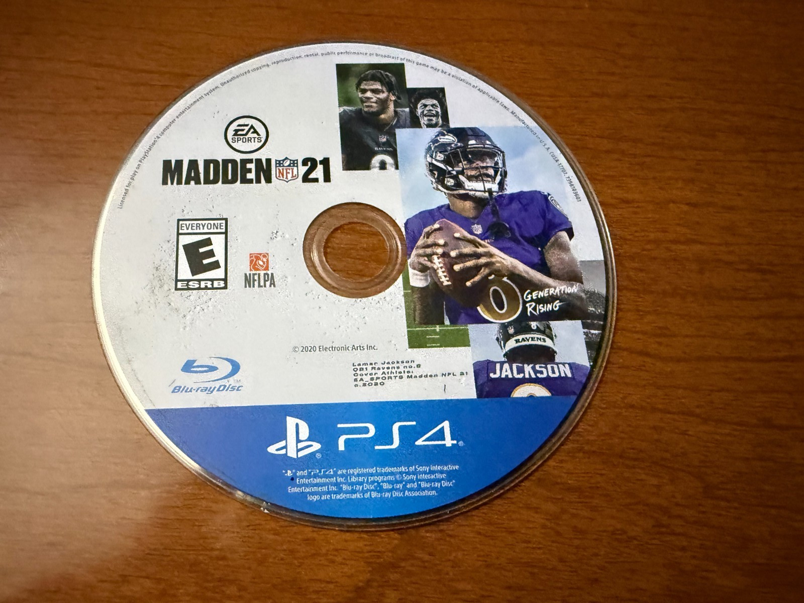 Madden NFL 21 (PlayStation 4 PS4) DISC ONLY – NO TRACKING 6840