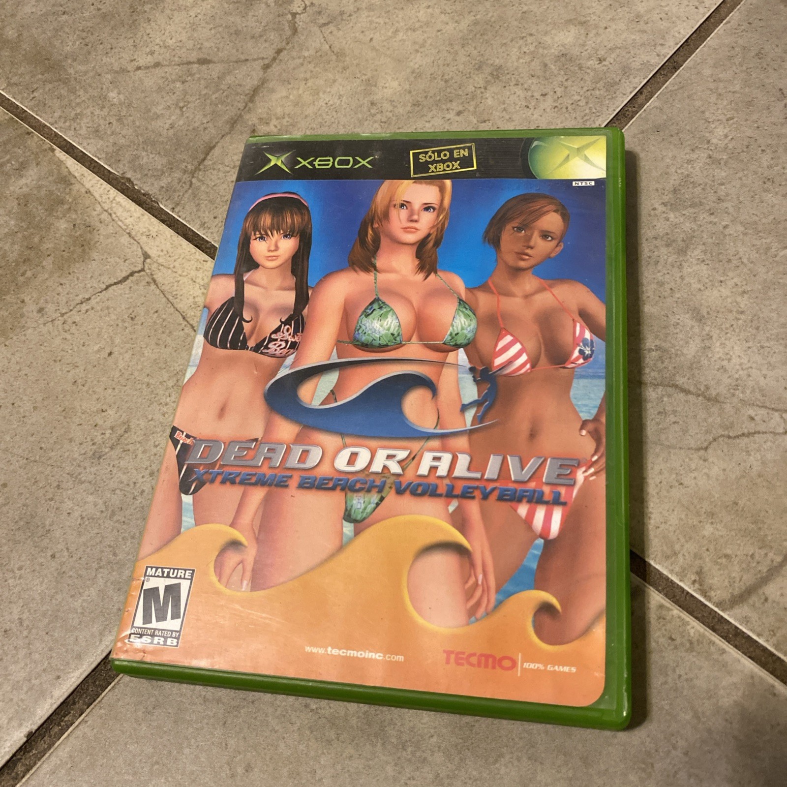 Dead or Alive: Xtreme Beach Volleyball 🏐 Xbox OG ☀️ MANUAL 👙 RARE