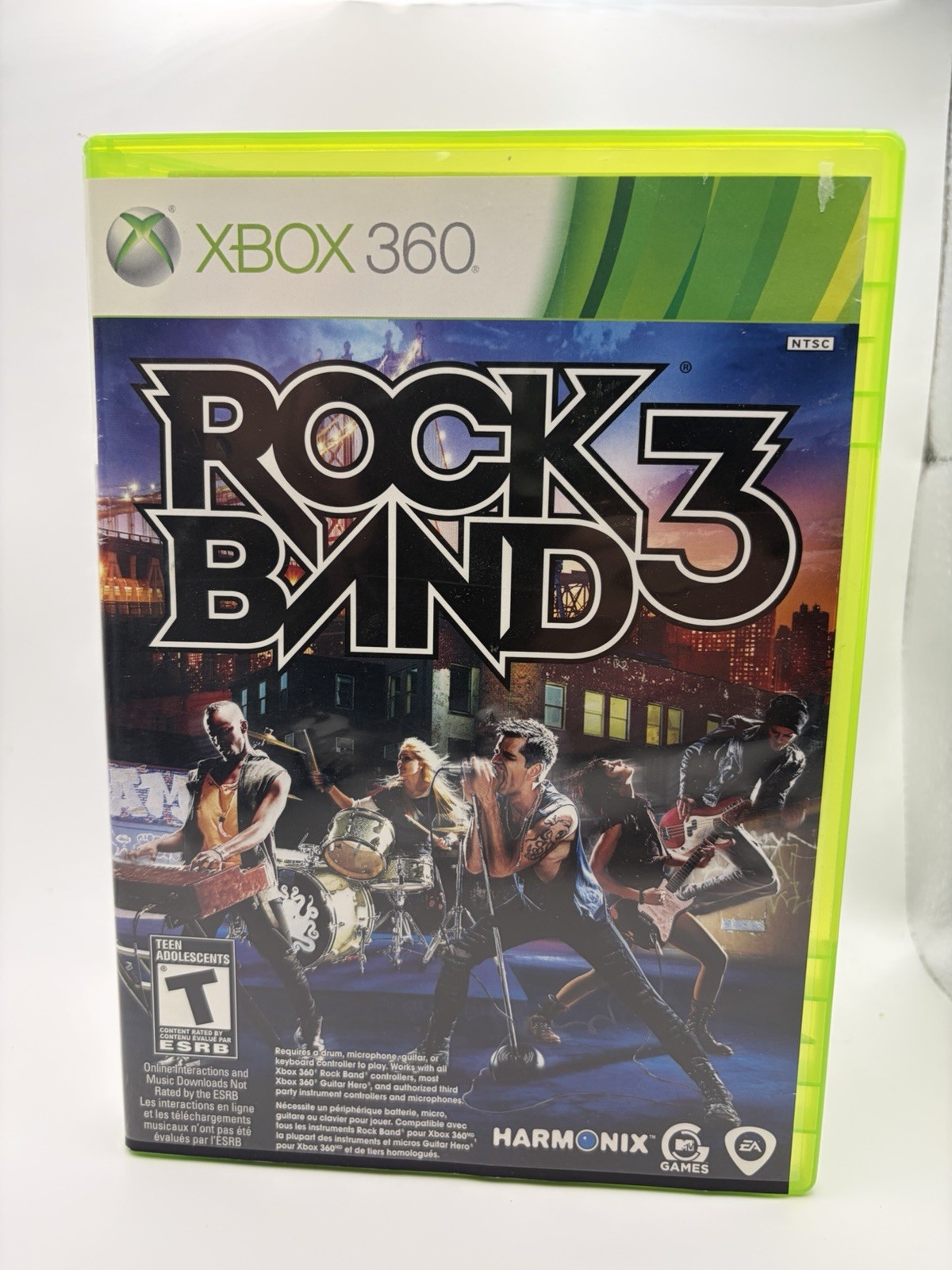 Rock Band 3 – Microsoft Xbox 360 Complete W/ Manual Tested GC