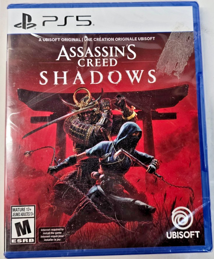 Assassin’s Creed Shadows Standard Edition – Sony PlayStation 5 New Sealed