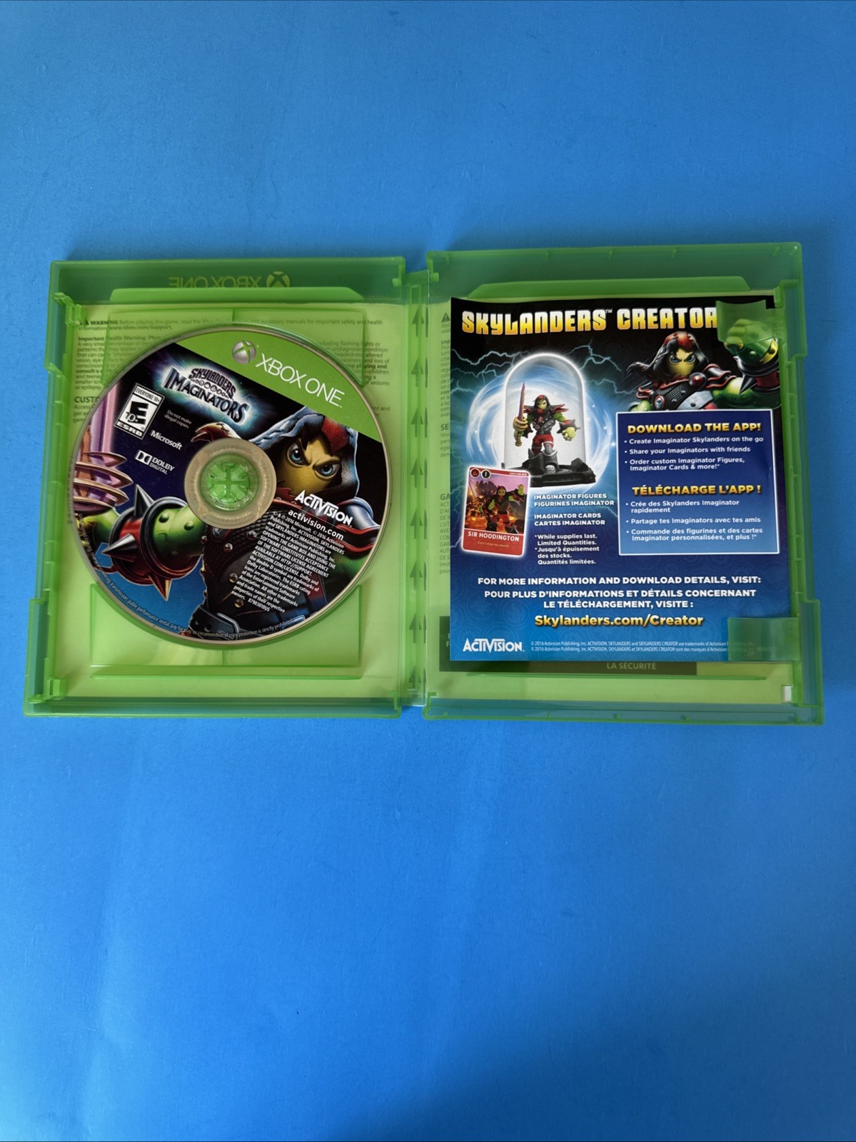 Skylanders Imaginators (Microsoft Xbox One, 2016) CIB Complete Game w/ Insert